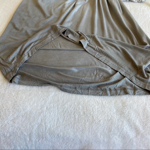 CLU Los Angles Drape Twist T-shirt Dress | L - Picture 9 of 14